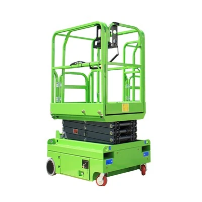 Thang máy cắt kéo mini 4m trong nhà